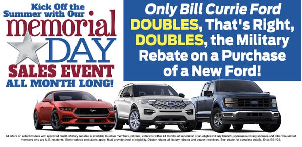 DOUBLES on the Military Rebate